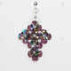 Small Cross - Earrings Theophanie - 1